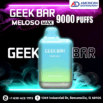 GEEK BAR MELOSO MAX 5% DISPOSABLE (70ML) 9K PUFFS 5CT/ BOX