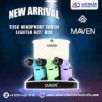 MAVEN TUSK WINDPROOF TORCH LIGHTER 6CT/ BOX