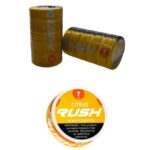 RUSH NICOTINE – 5 CANS / PACK (20 Pouches Per Can)