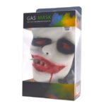 SCARY DESIGN SILICONE GAS MASK WATER PIPE