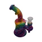6″ BEND NECK SILICONE WATER PIPE