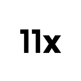 11X