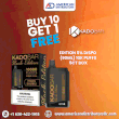 KADO BAR BLACK EDITION 5% DISPO (90ML) 10K PUFFS 5CT BOX